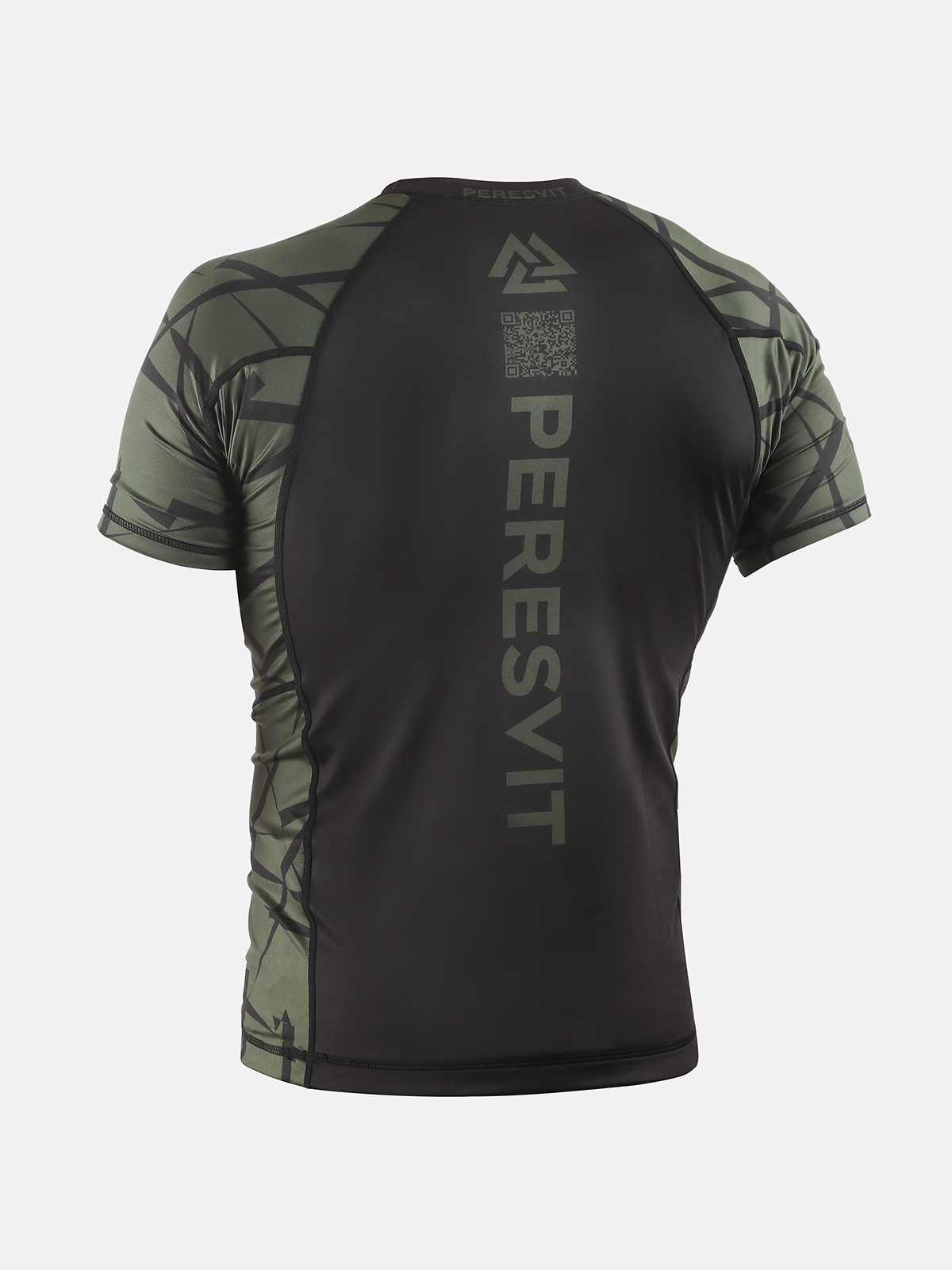 Peresvit Rival Rashguard Riffle Green Shortsleeve, Photo No. 4